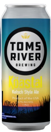 Toms River Brewing Koastal Kolsch Style Ale 4 pack 16 oz. Can 