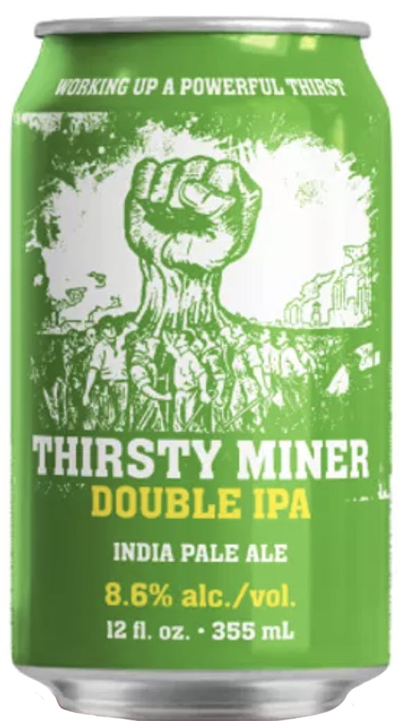 Rhinelander Thirsty Miner Double IPA 6 pack 12 oz. 