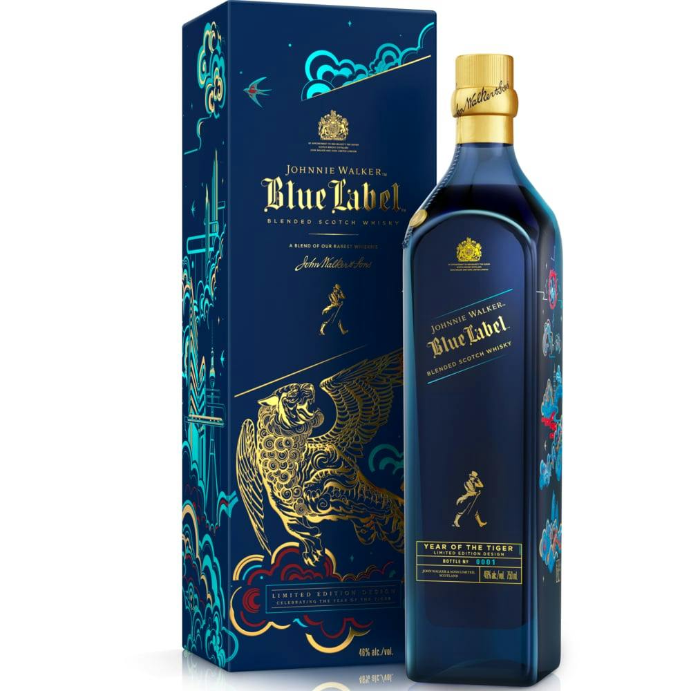 Johnnie Walker Blue Label Blended Scotch Whisky Chinese Lunar ...