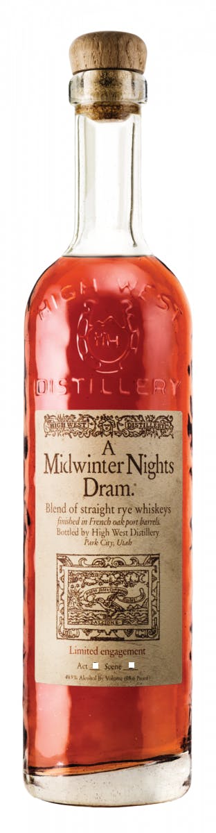 High West Distillery A Midwinters Night's Dram Act 13 Scene 7 750ml