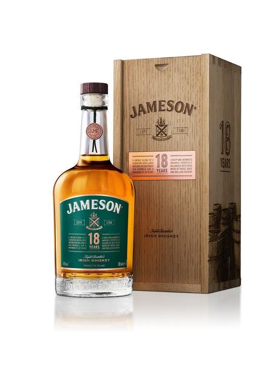 - old Irish Jameson W&S Limited Reserve 18 750ml Whiskey year Rock