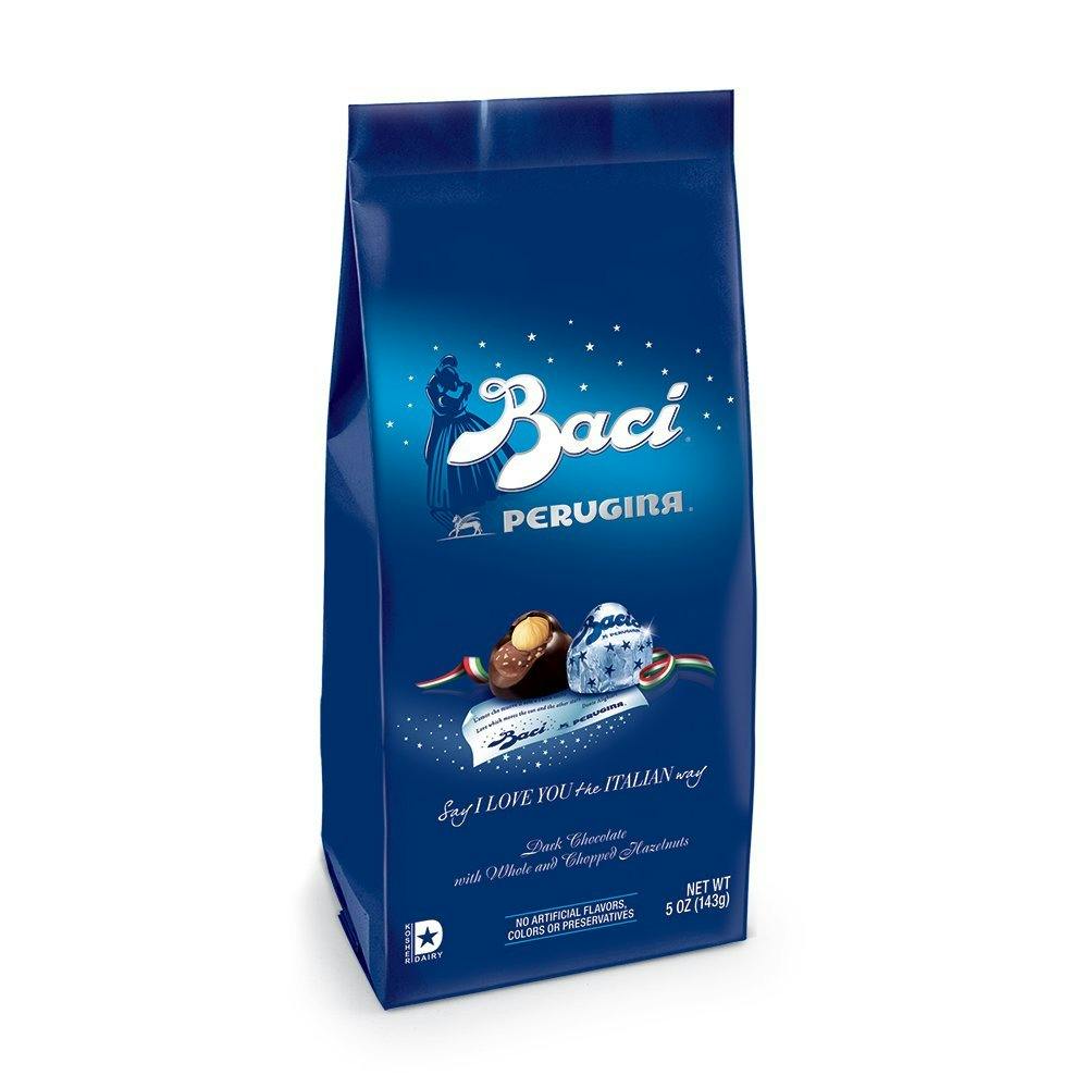 Baci Perugina Original Dark Chocolate Truffle with Hazelnuts 3 oz. -  Nejaime's Wine Cellars