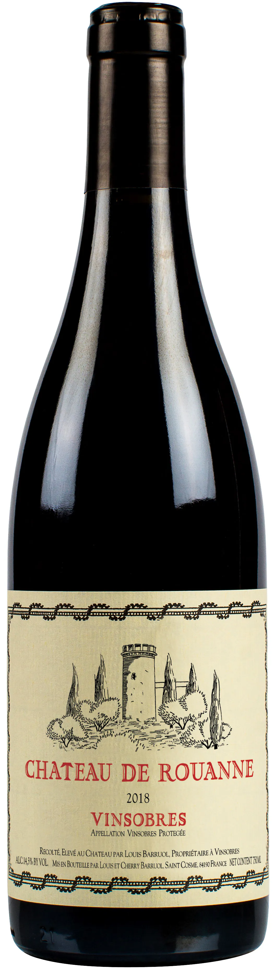 Château de Rouanne Vinsobres 2018 750ml - Vine Republic