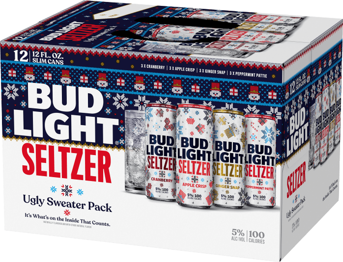 ugly sweater bud light seltzer walmart