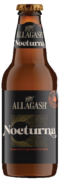 Allagash Nocturna Bourbon Barrel Aged Stout 4 pack Bottle - Stirling ...