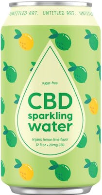 Lemon Lime Sparkling CBD Water