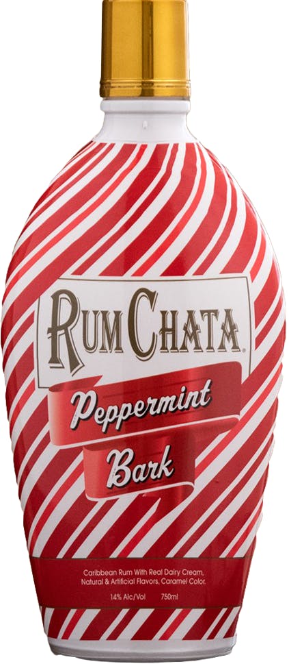 rumchata peppermint bark mixed drink