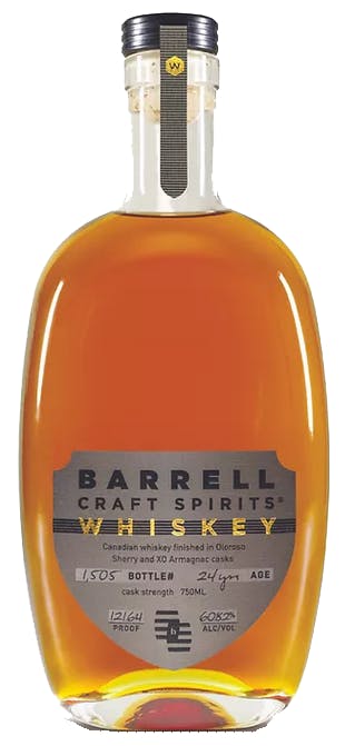 Barrell Craft Spirits Grey Label Cask Finish Canadian Whiskey ...