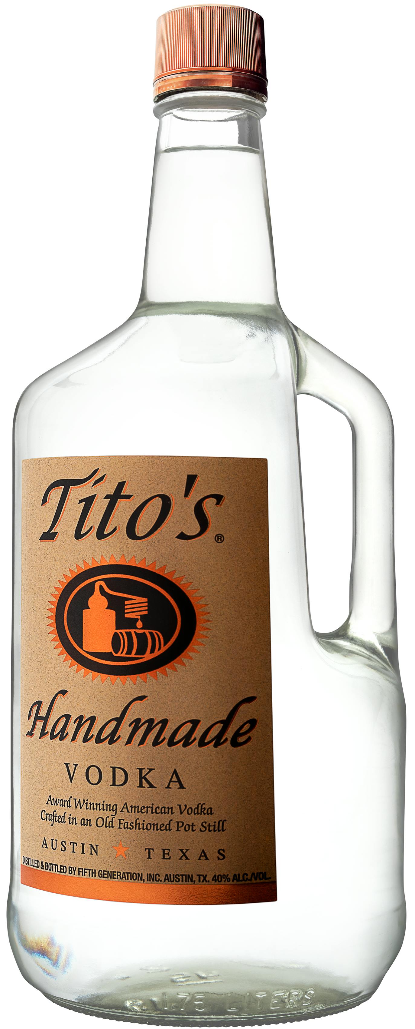 Tito S Handmade Vodka 1 75l Buster S Liquors And Wines