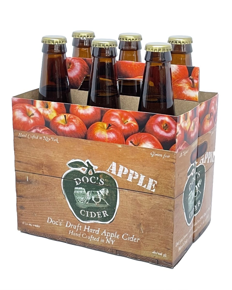 Doc's Hard Cider Apple Hard Cider 6 pack 12 oz. Bottle - Allendale Wine ...