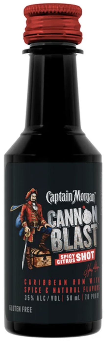Rare Captain Morgan Cannon Blast Liquor Topper Bottle Top Pour Spout New 