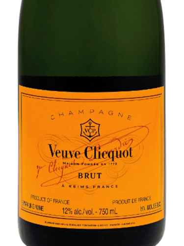 Veuve Clicquot Yellow Label Brut Champagne - Bottles and Cases