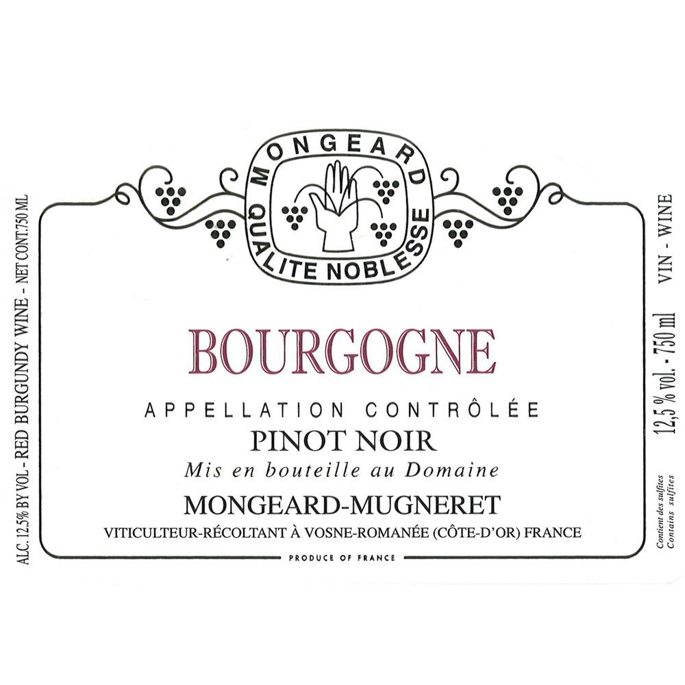 Domaine Mongeard Mugneret Bourgogne Rouge 2021 750ml Bottle Shop of