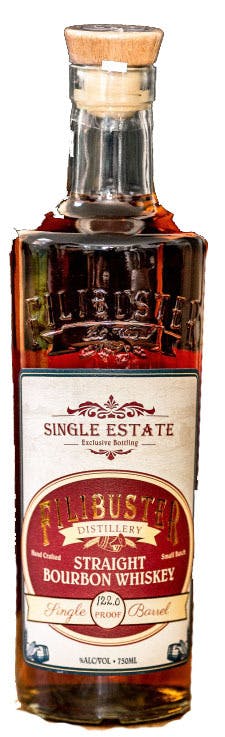 Filibuster Single Estate Single Barrel Straight Bourbon Whiskey 750ml ...