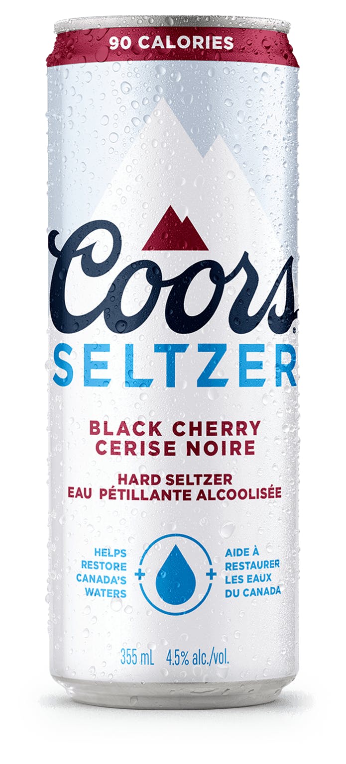 Coors Black Cherry Hard Seltzer