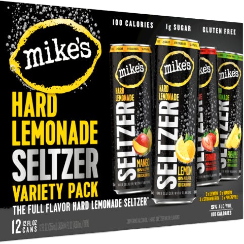 Mike's Hard Seltzer Variety Pack 12 pack 12 oz. Can - Outback ...
