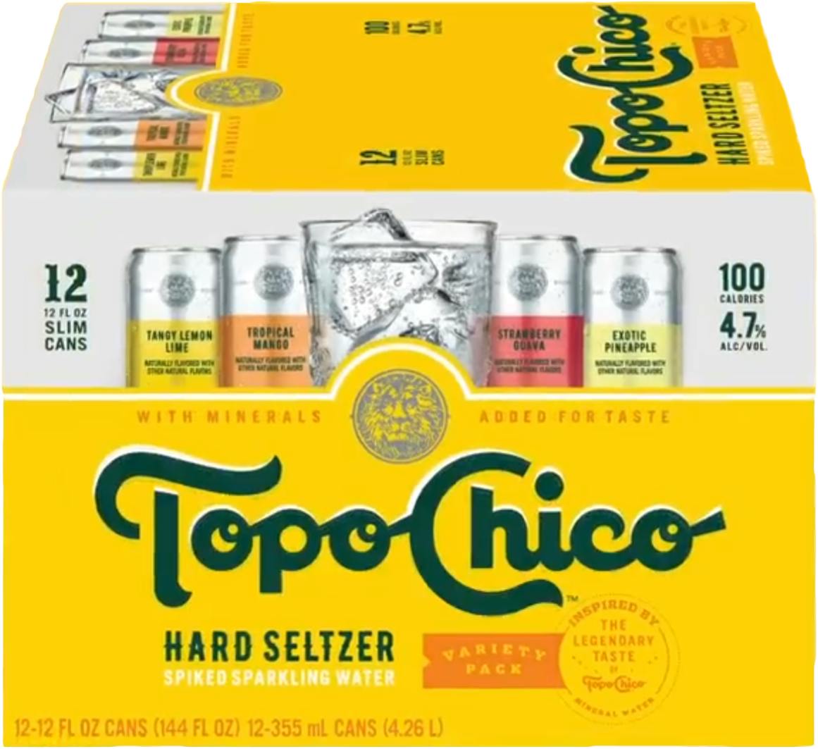 Topo Chico Hard Seltzer Variety • 12pk Can