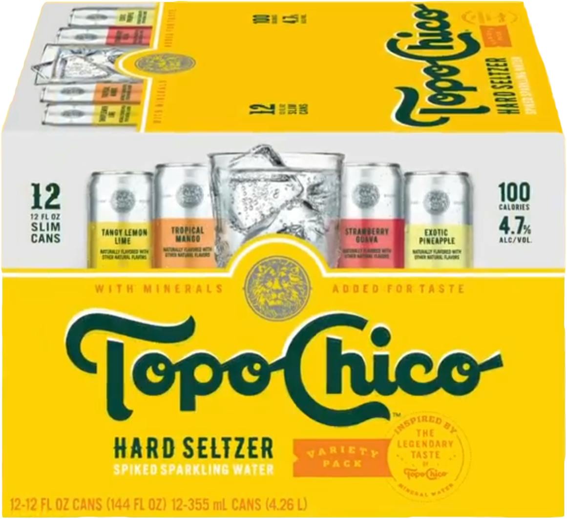 Topo Chico Margarita Hard Seltzer Variety Pack 12oz