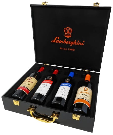 Lamborghini Tri-Color Gift Set 750ml – Mission Wine & Spirits