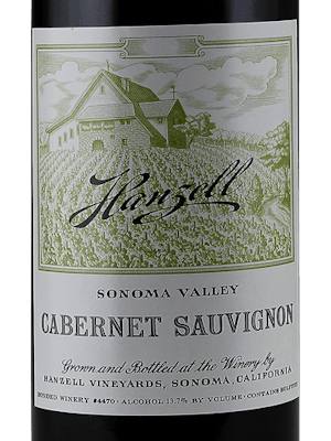 Hanzell Cabernet Sauvignon 2017 750ml Bottle Shop of Spring Lake