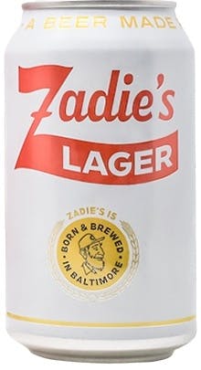 Union Craft Brewing Zadies Lager 12 pack 12 oz. Can - Petite Cellars