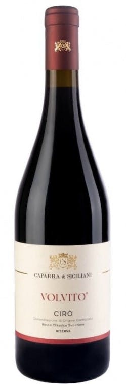 Caparra Siciliani Volvito Ciro Rosso Classico Superiore 2018 750ml