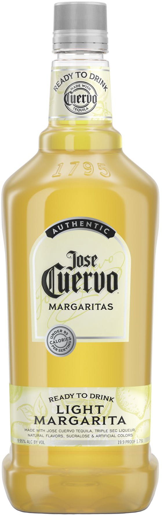 Jose Cuervo Authentic Cuervo Lite Margarita 4 Pack 200ml - Yankee Spirits