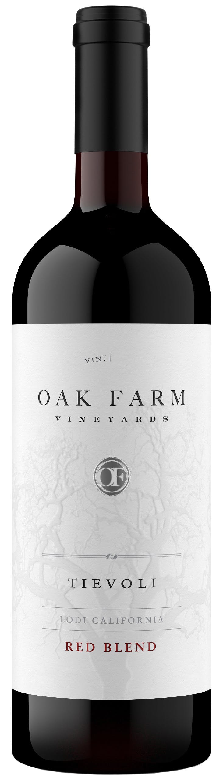 Wine Bottle Oak Farm Vineyards Tievoli Red Blend Oak Farm