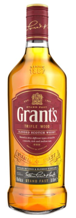 and Spirits Scotch - Cheers Grant\'s Triple Wood Blended Wines 1.75L Whisky