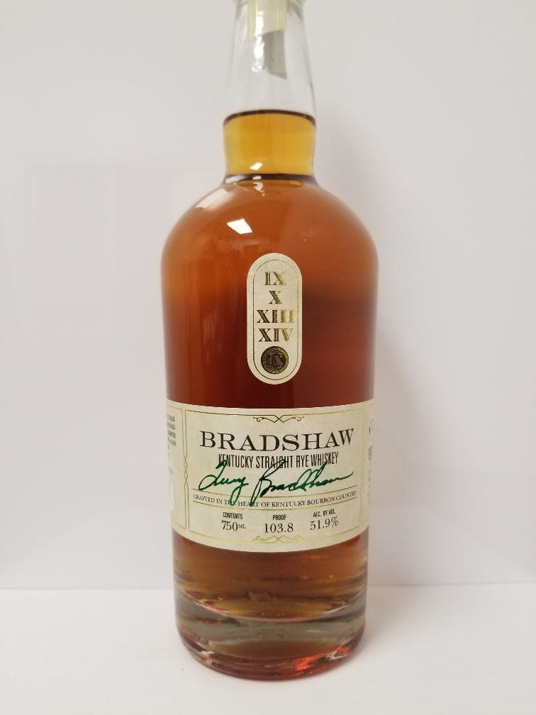 Bradshaw Bourbon Kentucky Straight Rye Bourbon 750ml The Wine Guy