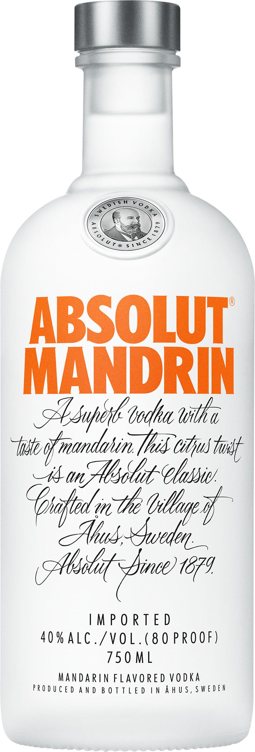 Absolut Mandrin Orange Vodka 750ml Hudson Wine Co 6459