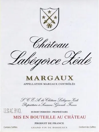 Château-Labegorce-Zede Margaux 2018 750ml - Liquors Inc.