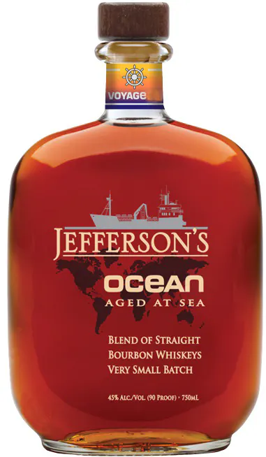 ウイスキー Jefferson's Ocean Aged At Sea Voyage 28 Jefferson's Ocean: Aged At Sea Voyage No.28 750ml - Bottle Shop of
