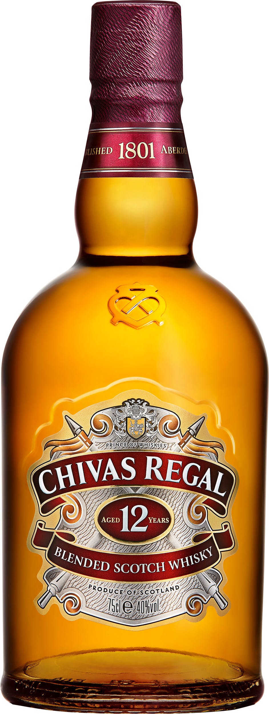 WHISKY CHIVAS REGAL 12ANS 75CL - Hoksii