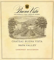 buena vista winery chateau buena vista cabernet sauvignon 2020