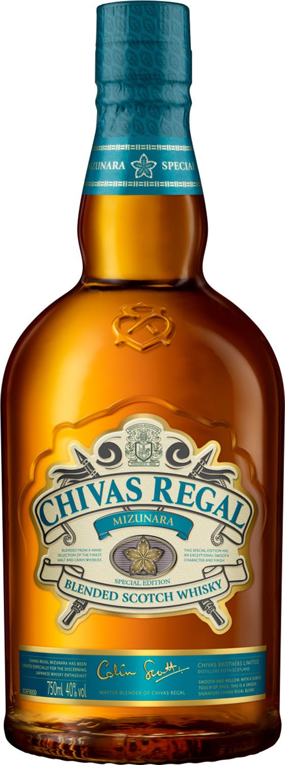 Chivas Regal Mizunara Blended Scotch Whisky 750ml - Kelly's Liquor