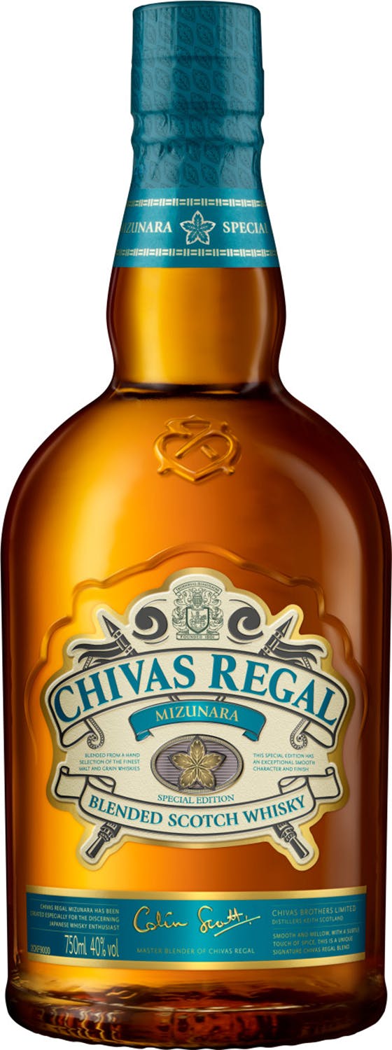 Chivas Regal Mizunara Edition Blended Scotch Whisky 750mL – Crown Wine and  Spirits