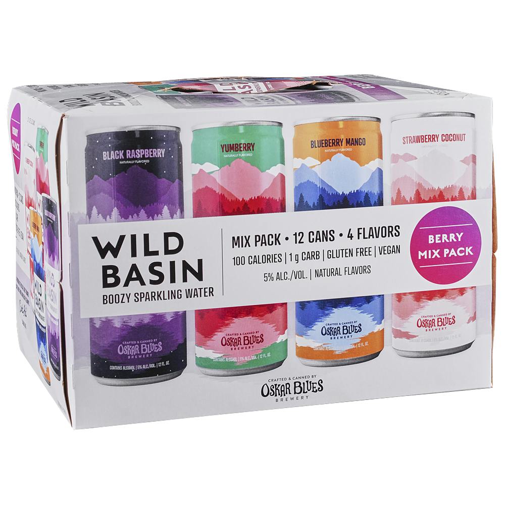 Wild Basin Berry Mix Variety Pack 12 pack 12 oz. Can - Petite Cellars