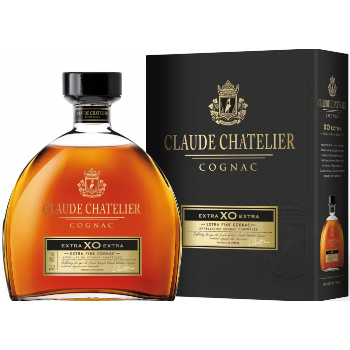 コニャック CLAUDE CHATELIER Claude Chatelier XO Decanter 750ml - Petite Cellars