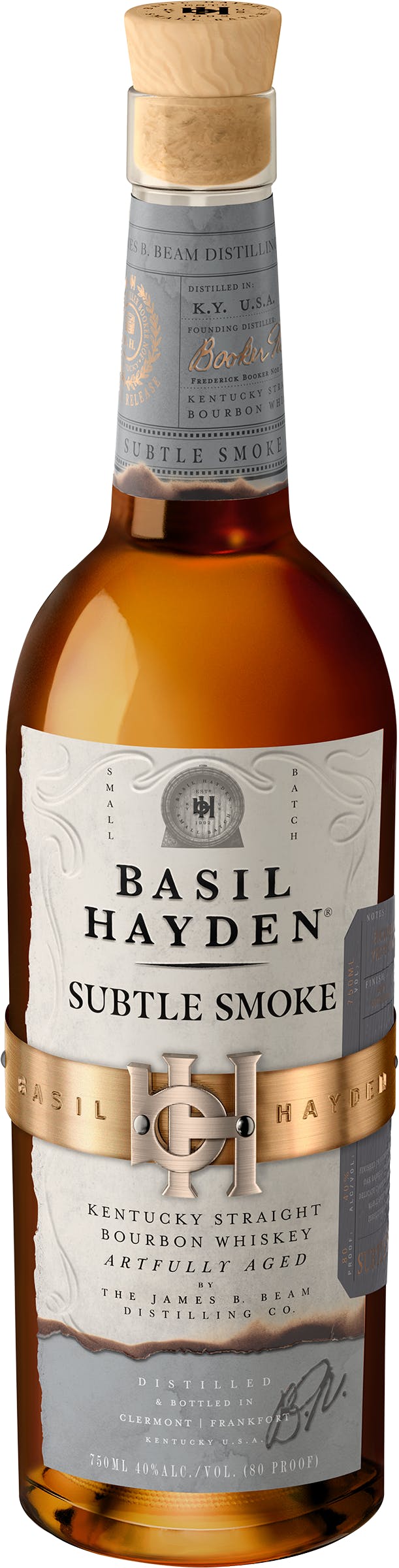 Basil Hayden Subtle Smoke Bourbon 750ml Bouharoun's Fine Wines & Spirits