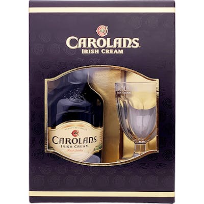 Carolans Irish Cream Liqueur Gift Set with Coffee Mug