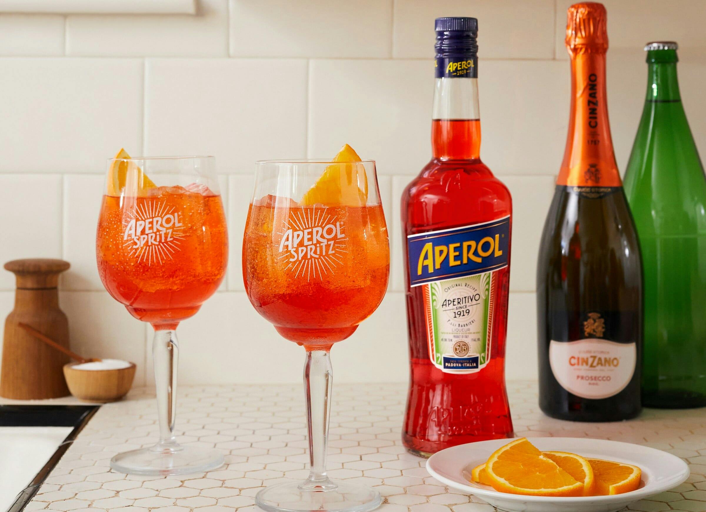 Aperol Tasting Gift Box With 2 Glasses - Apérol