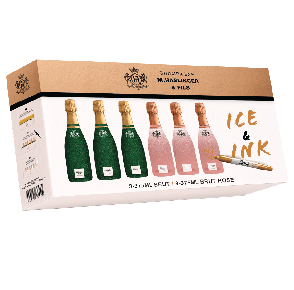 6 Sparkling Nights Sparkling Wines Set 375 ml 2 Pack CA ONLY