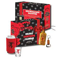Fireball Holiday Countdown Calendar 50ml - Nick & Moe's Liquor