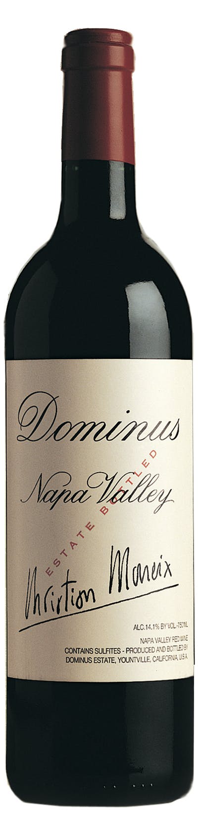 Dominus Napa Red Verticle 6 Bottles: 2 each 2001, 2008 & 2012