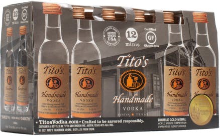 is tito vodka gluten free
