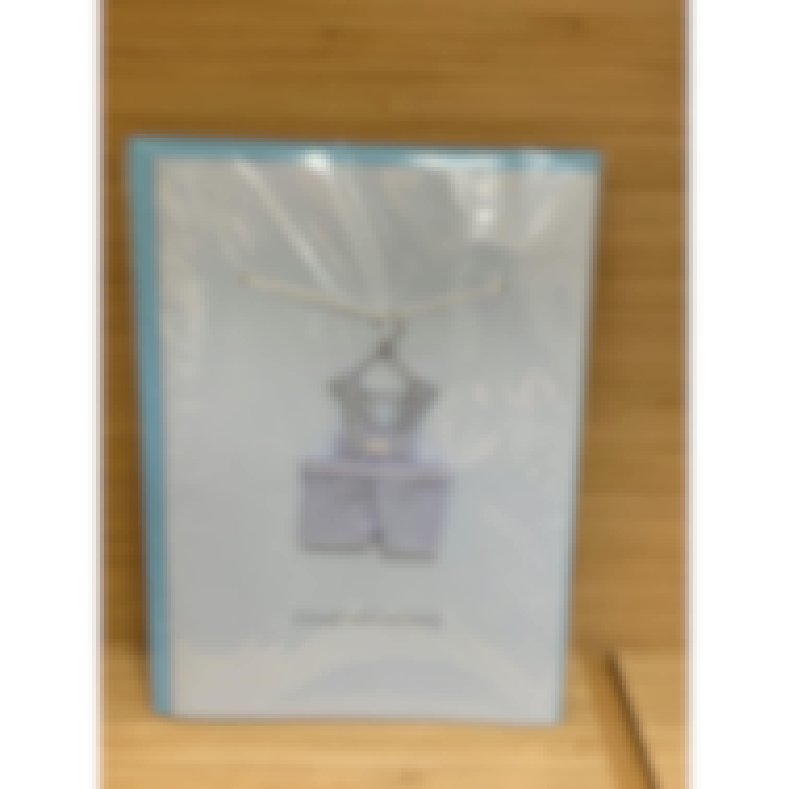 Papyrus Cards Blue Baby Overalls On Hanger Card
