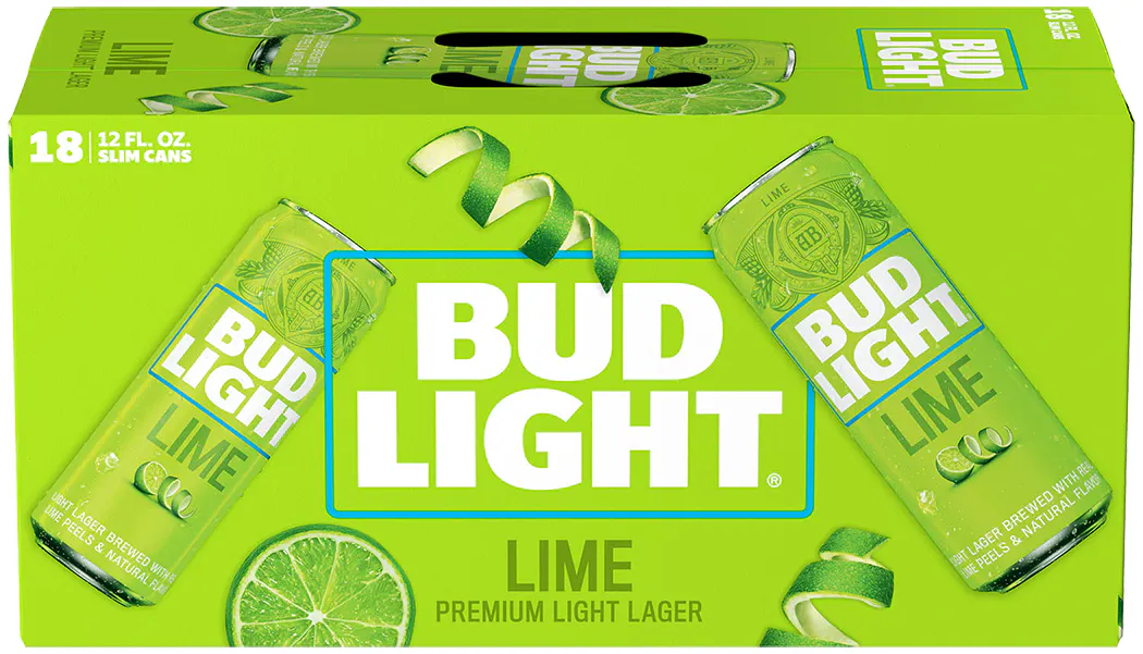 Bud Light Lime 18 pack 12 oz. Can - Yankee Spirits
