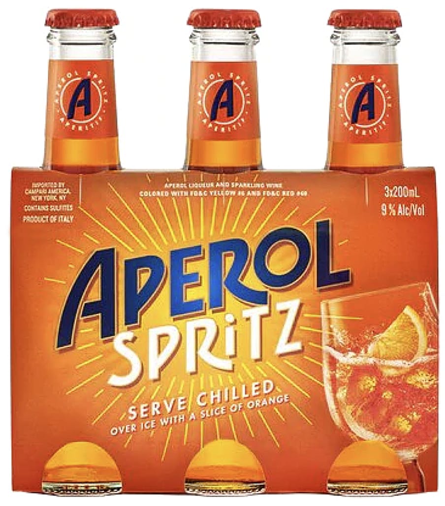 Aperol Spritz 4 pack 200ml Argonaut Wine Liquor