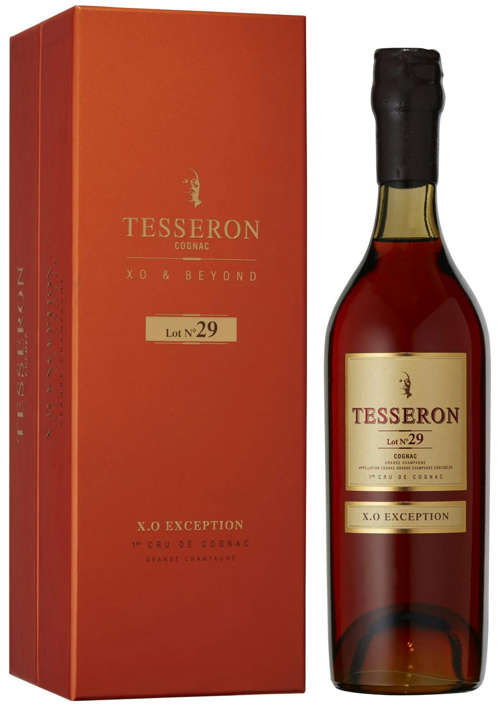 Coffret noir Magnum Cognac TESSERON EXTREME Grande Champagne 1,75 L -  Maison Tesseron Cognac
